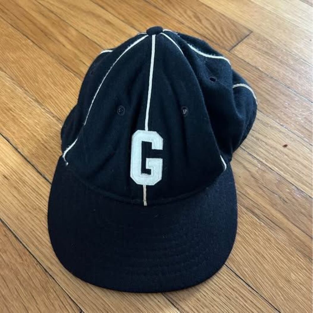 Vintage Wool 8 Panel Baseball Hat Homestead Grays